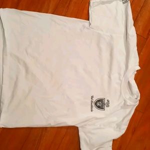 unisex short sleeved graphic tee shirt.